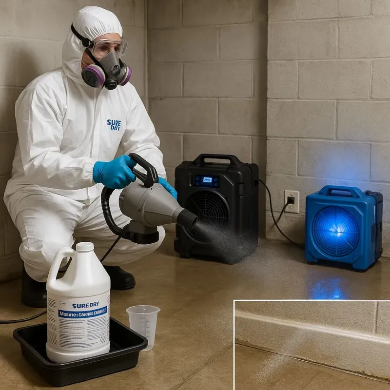 Sanitization and Odor Removal process in Central, TN