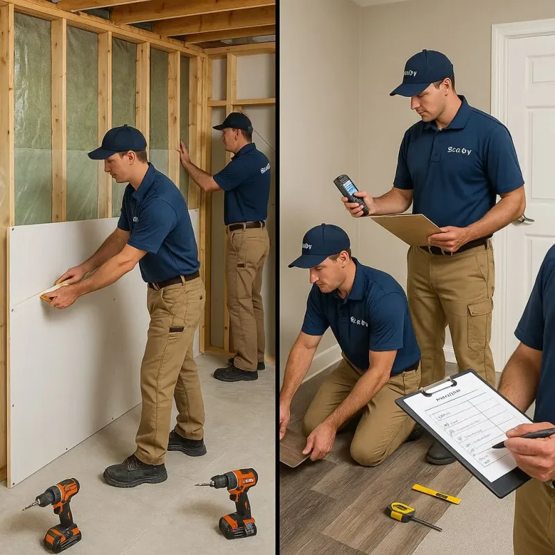 Repairs and Reconstruction process in Central, TN