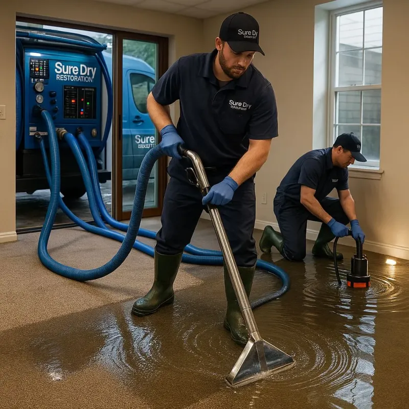 Water Extraction and Removal process in Central, TN